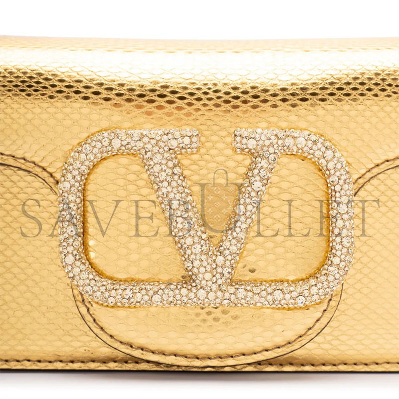 Va1e*ntin0 garavani alltime metallic shoulder bag (20*11*5cm)